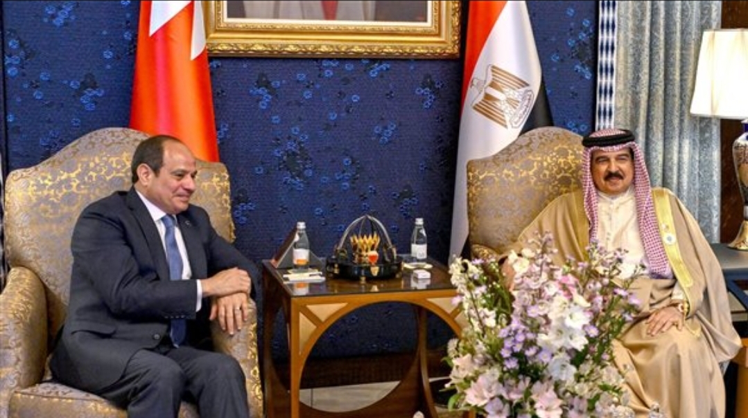 الرئيس السيسي يلتقي ملك البحرين في قصر الصخير - بوابة السهم