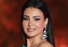 الفنانة دينا فؤاد - بوابة السهم الإخبارية