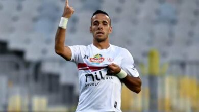 ناصر منسي لاعب الزمالك - بوابة السهم