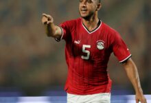رامي ربيعة لاعب منتخب مصر - بوابة السهم الإخبارية