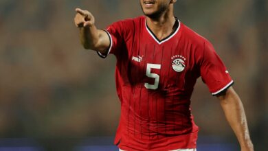 رامي ربيعة لاعب منتخب مصر - بوابة السهم الإخبارية