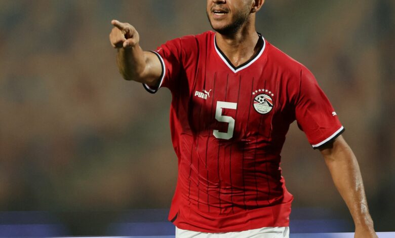رامي ربيعة لاعب منتخب مصر - بوابة السهم الإخبارية